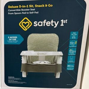 Safety 1st Deluxe 5-in-1 Convertible Booster Seat - Green